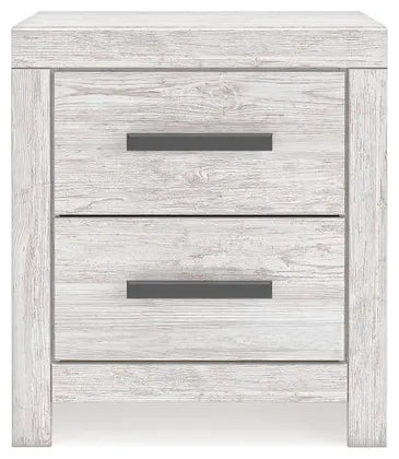 Cayboni King Panel Bed, Dresser, Mirror, Chest and Nightstand