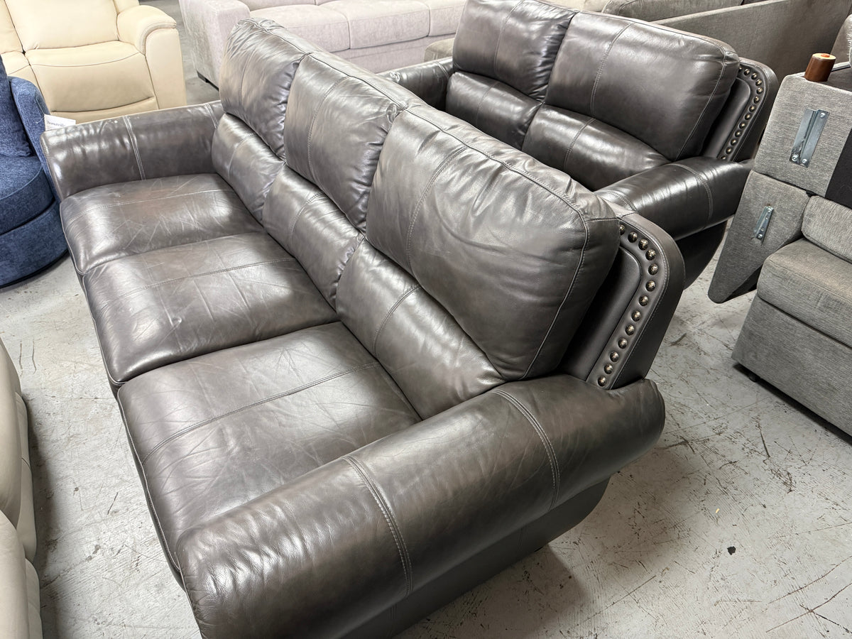 Leather Couch Set