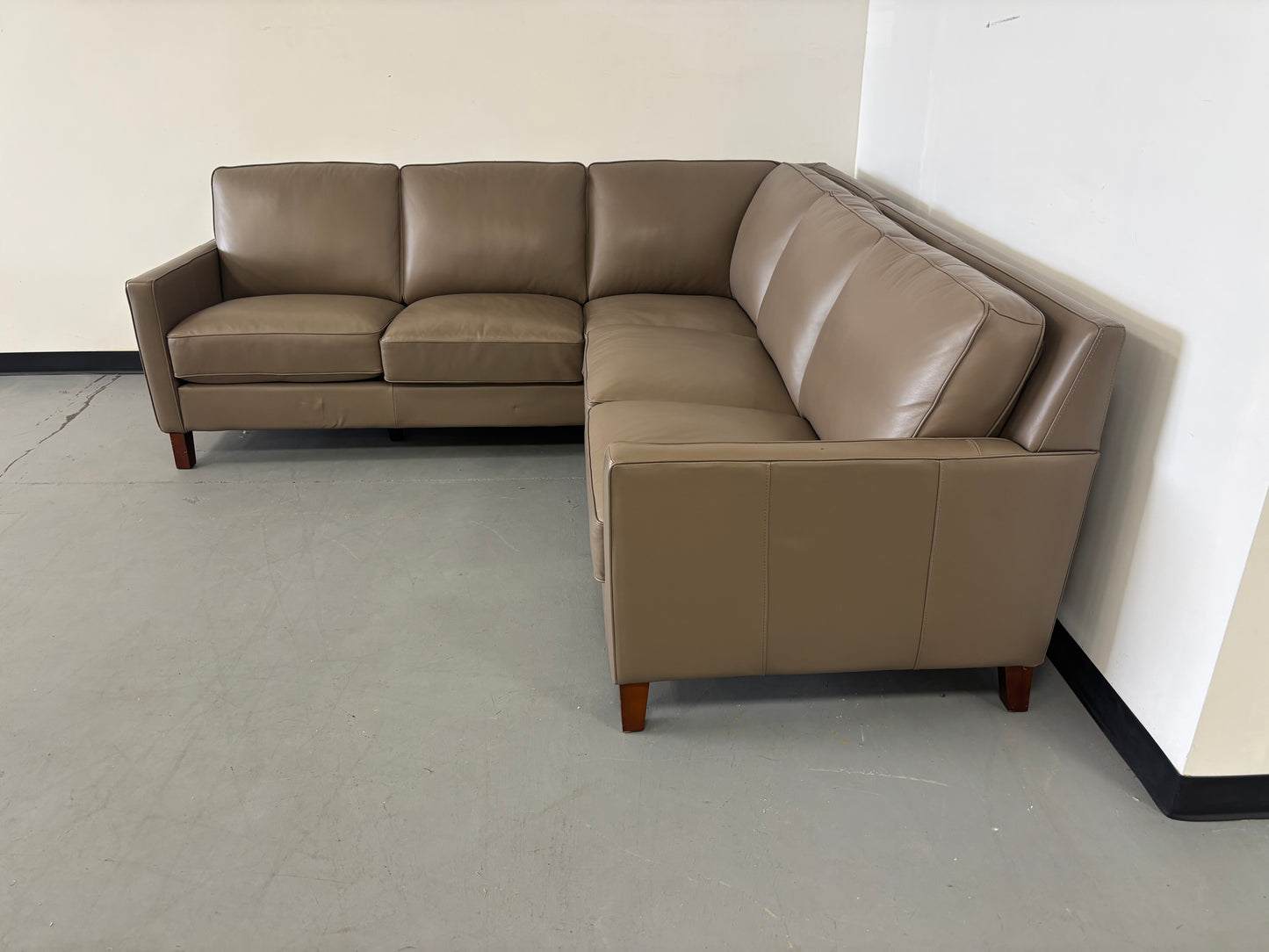 Leather Sectional