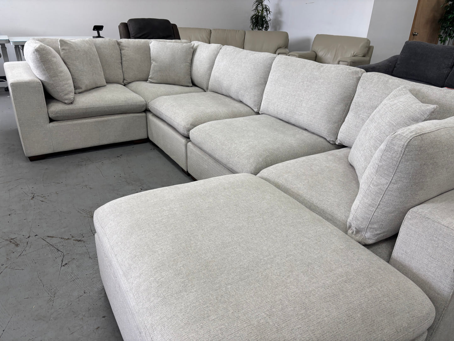 Gray Modular Sectional