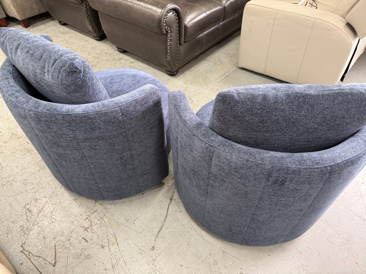 Matching Swivel Chair Set