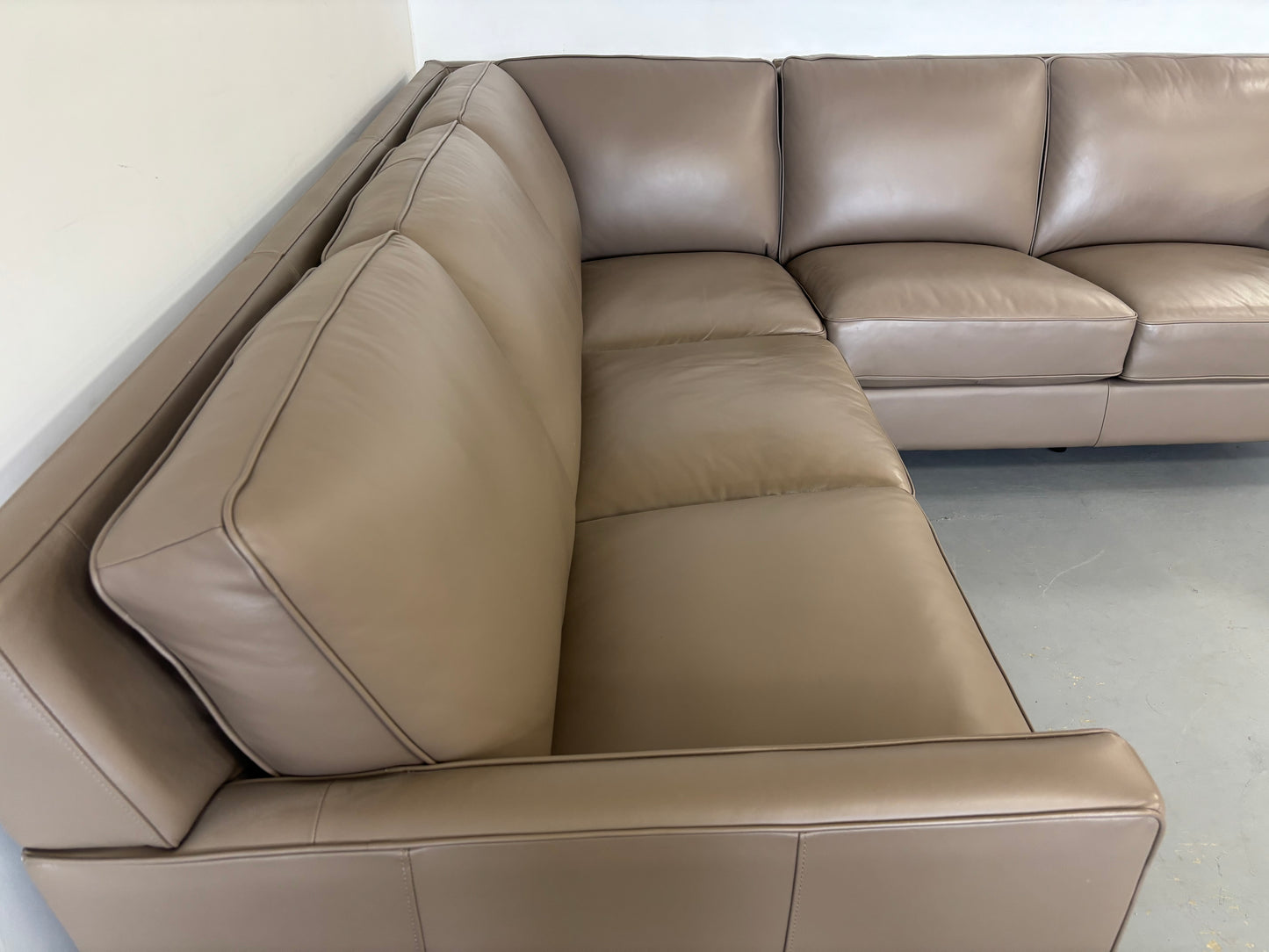 Leather Sectional