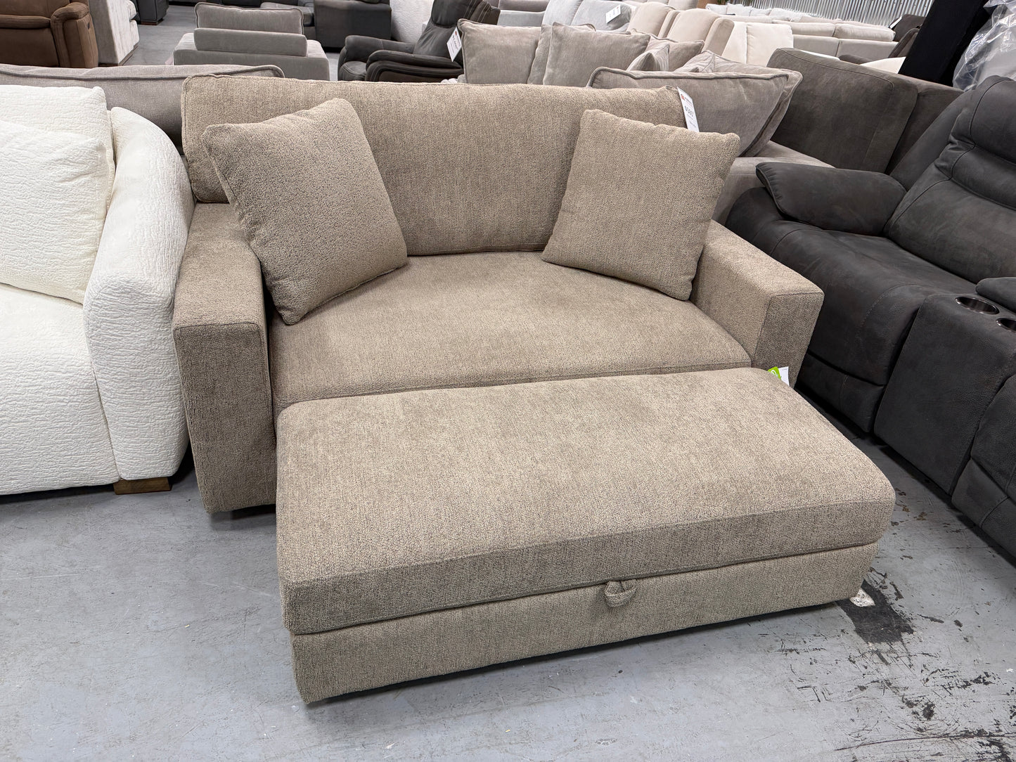 Oversized Storage Chair