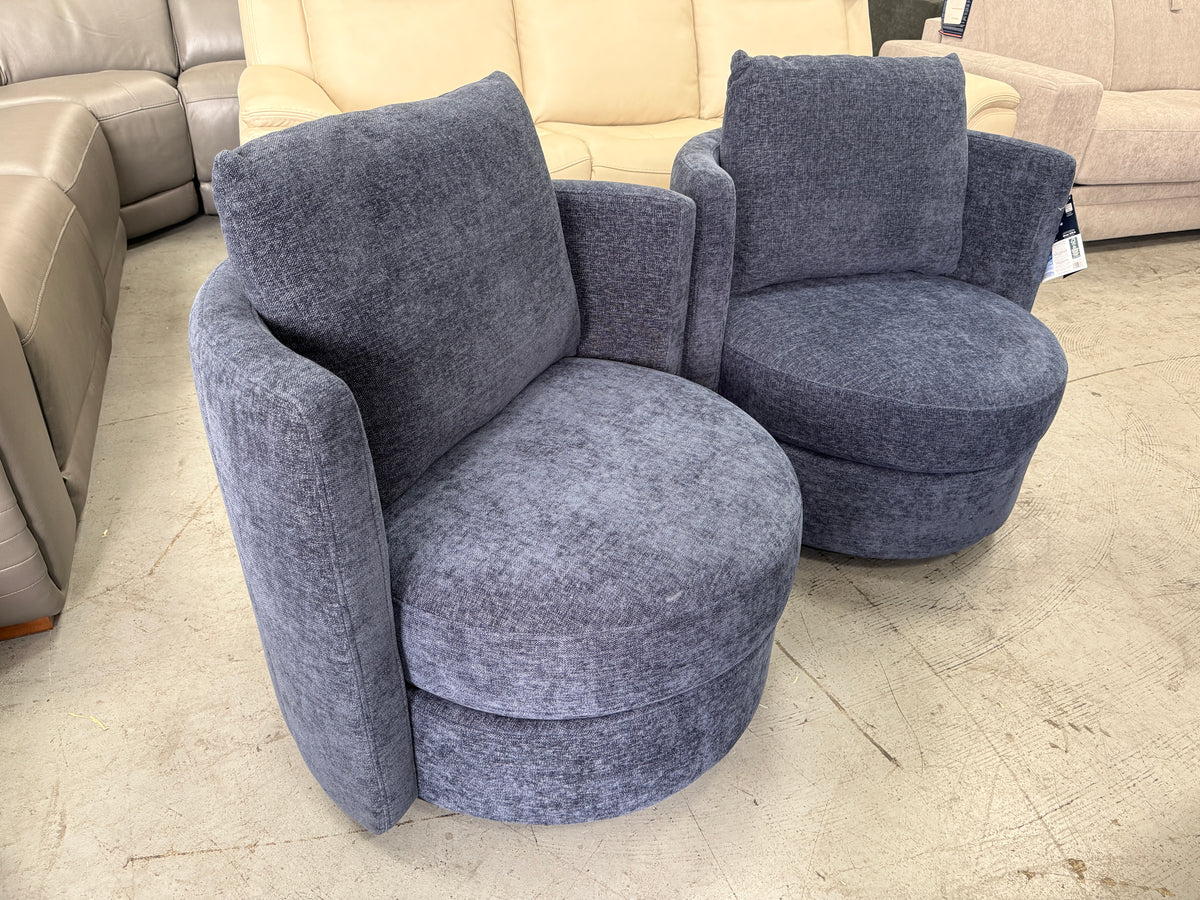 Matching Swivel Chair Set