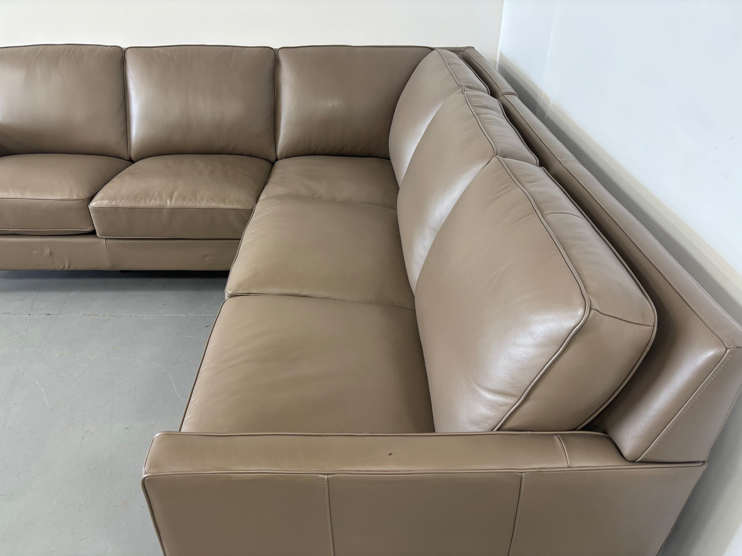 Leather Sectional