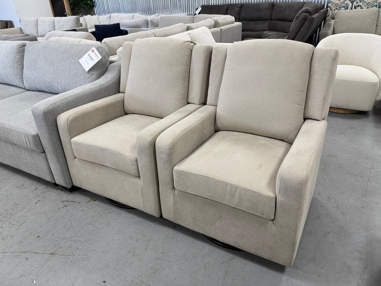 Swivel Chair Set