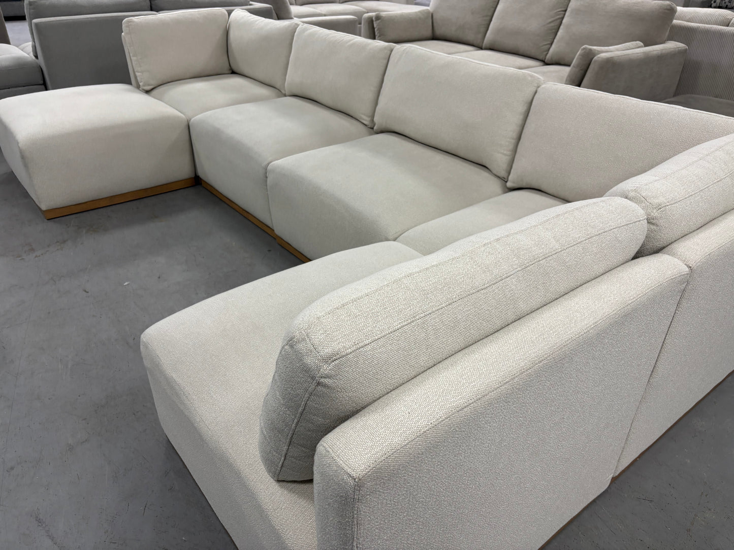 White Modular Sectional