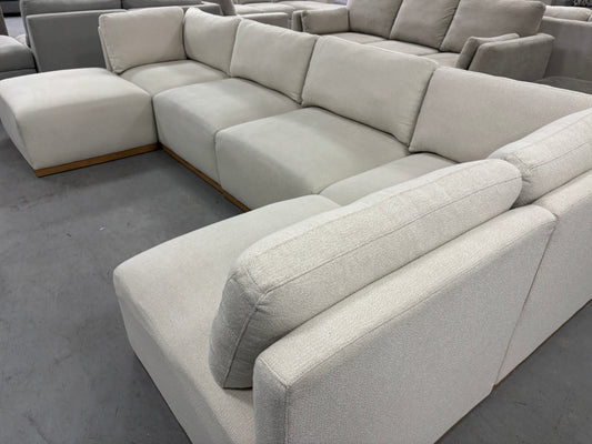 White Modular Sectional