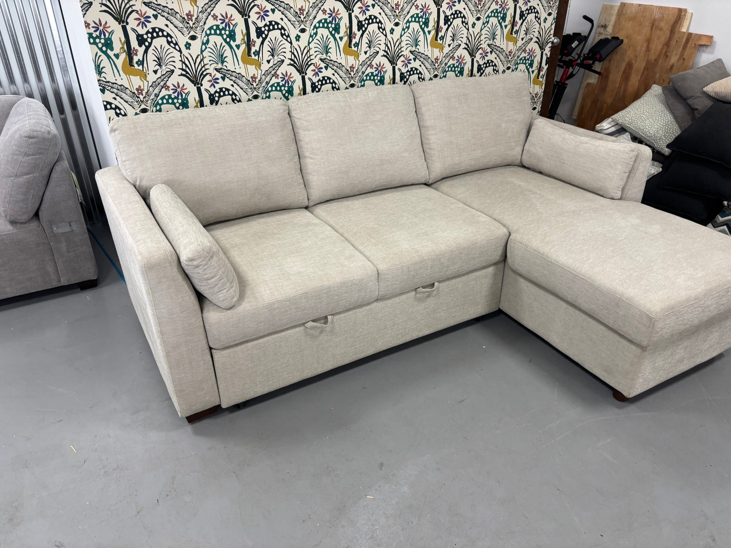 Beige Sectional