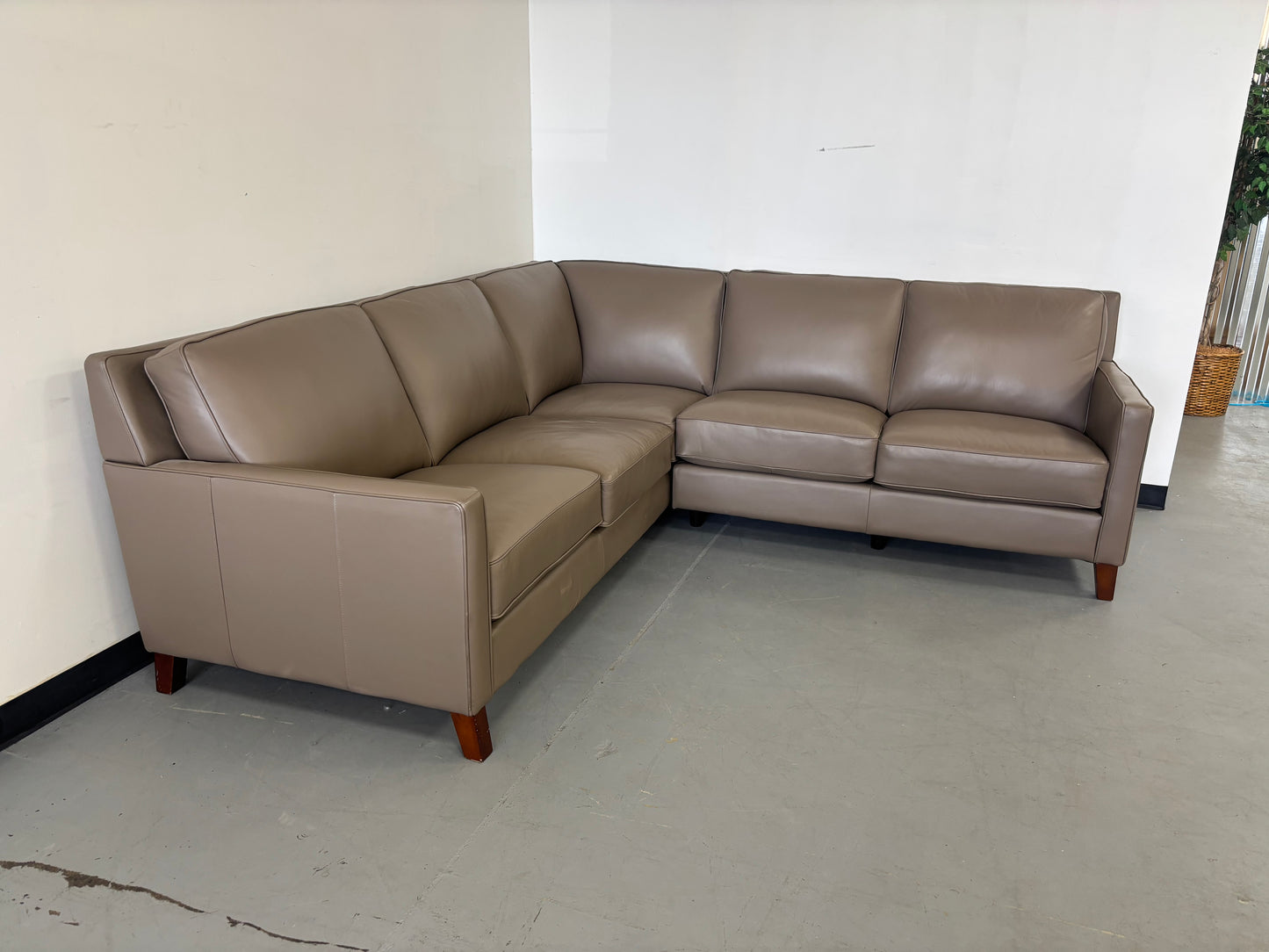 Leather Sectional