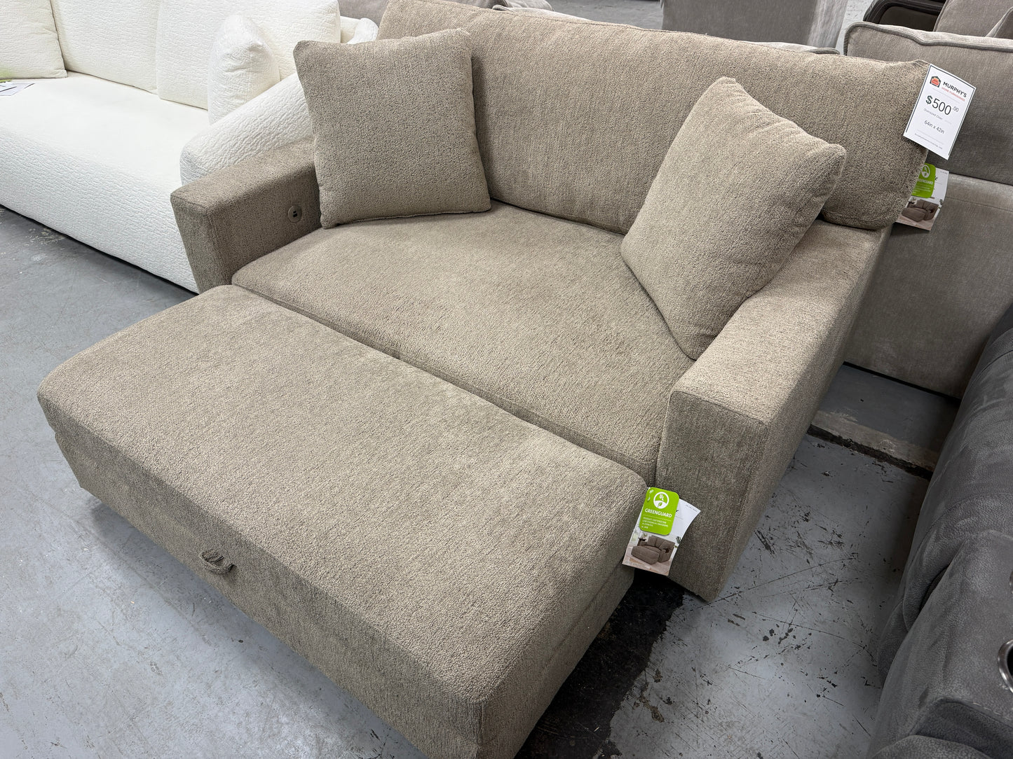 Oversized Storage Chair
