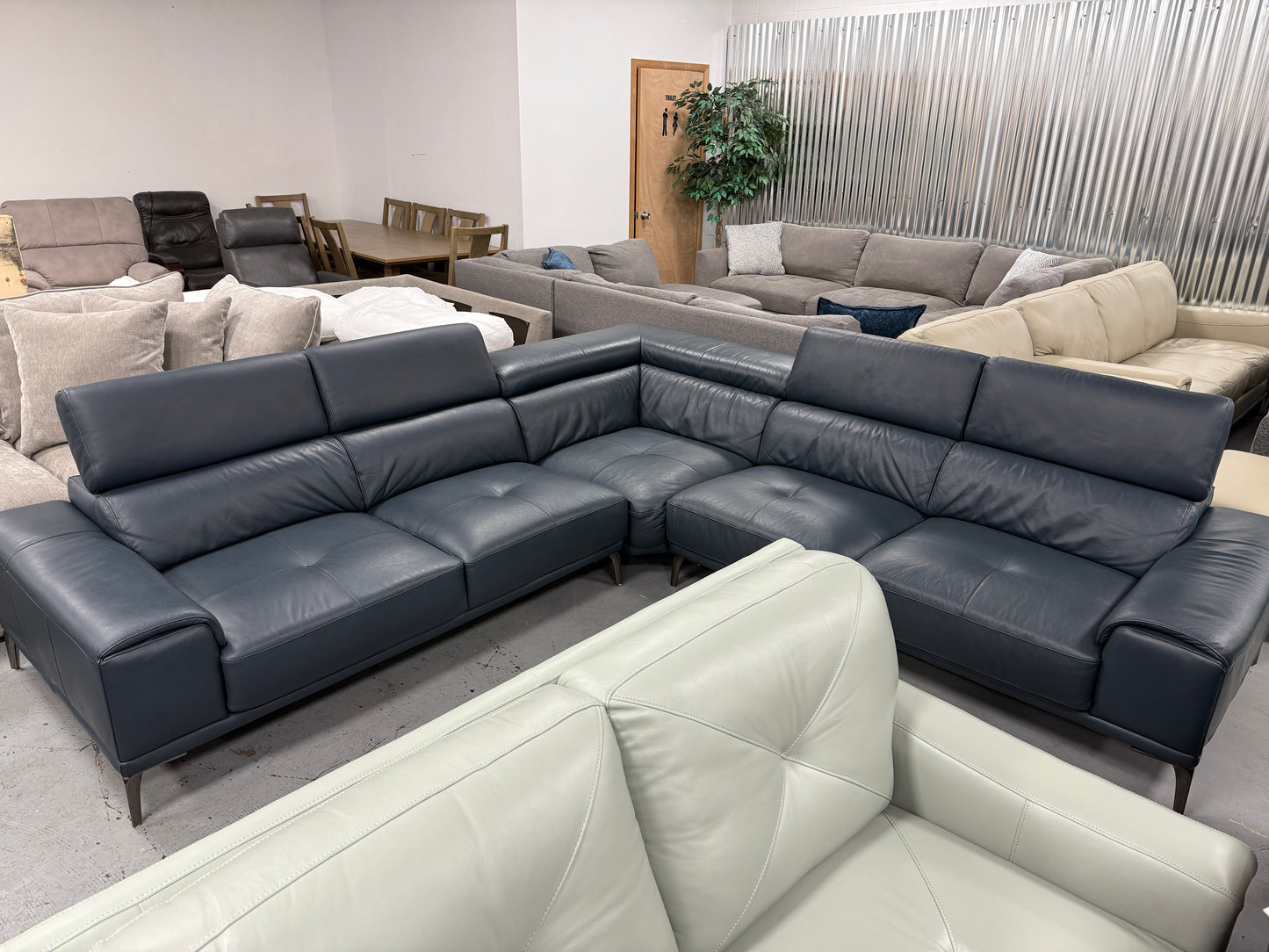 Leather Sectional
