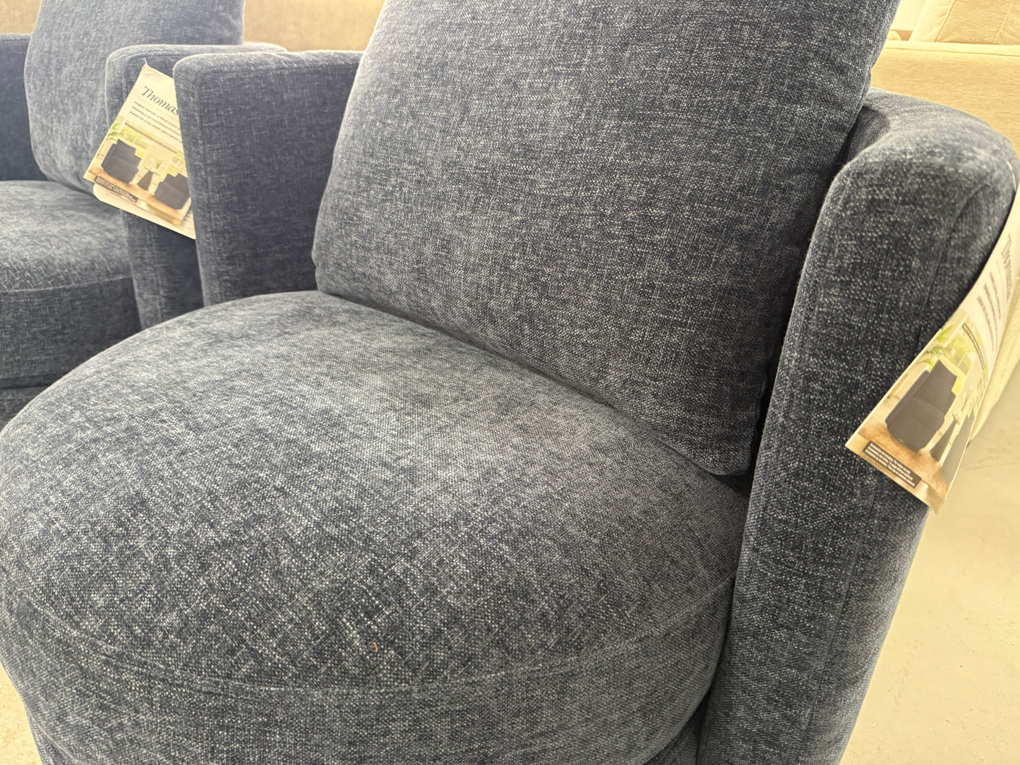 Small Swivel Chair Set