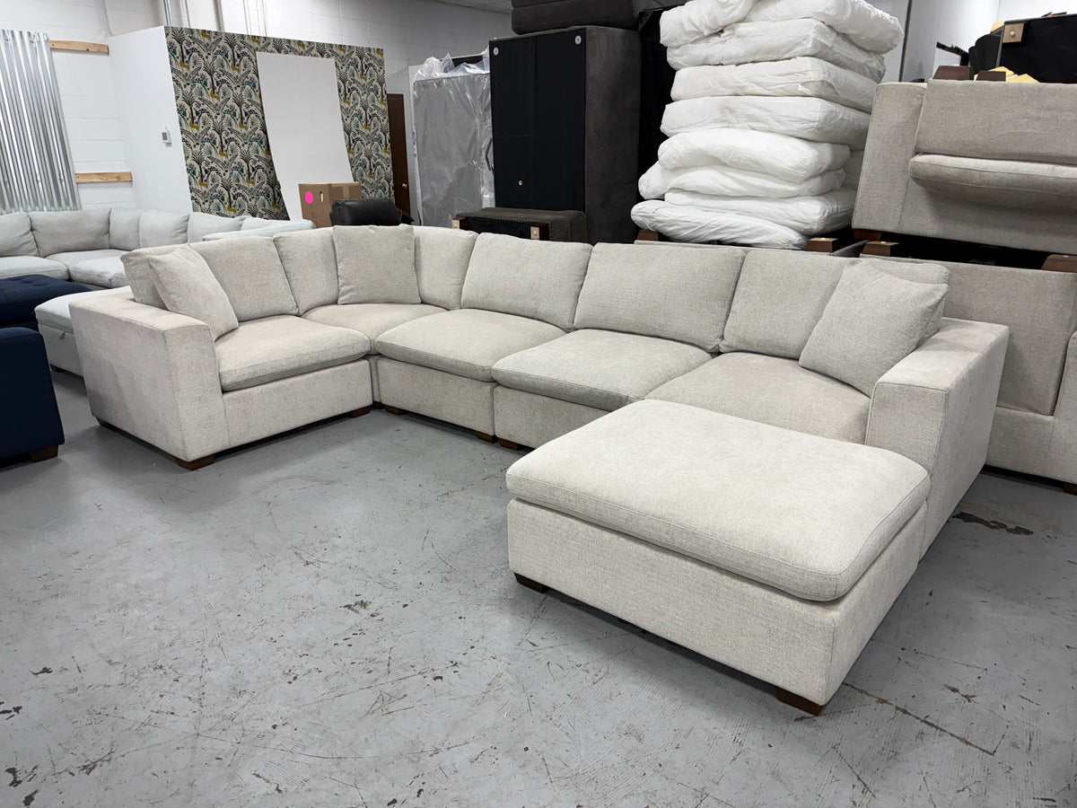 6 Piece Cloud Style Sectional