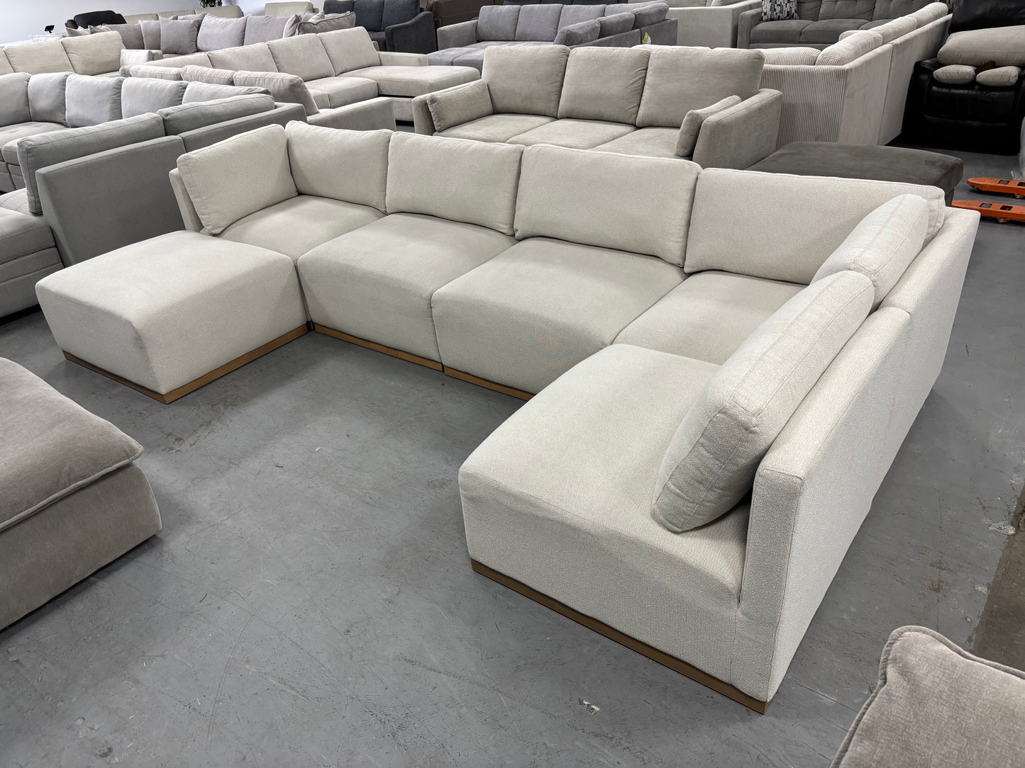 White Modular Sectional