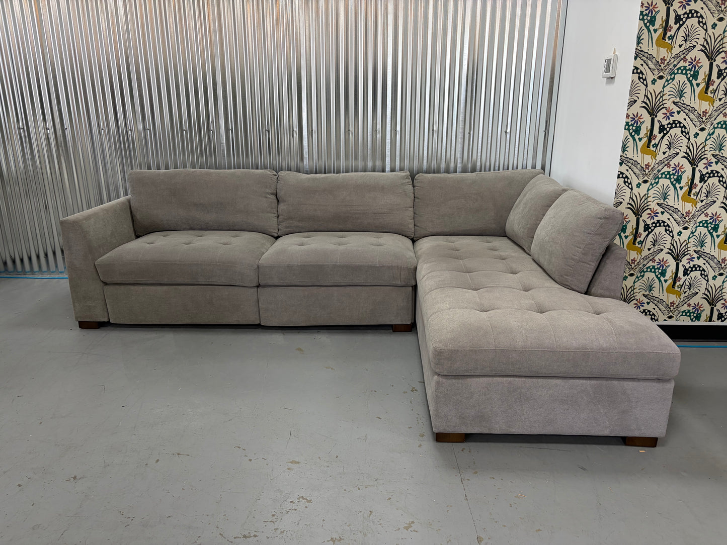 Power Footrest Sectional