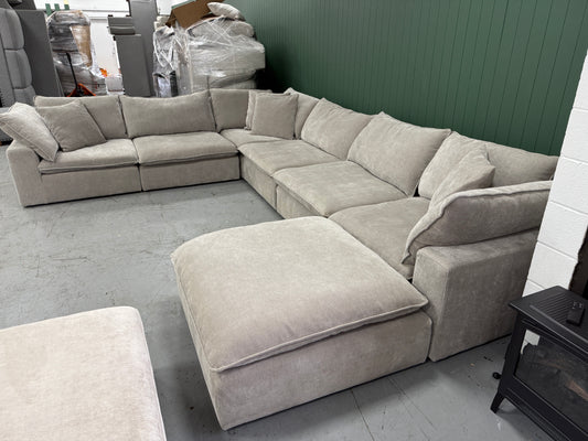 Cloud style sectional