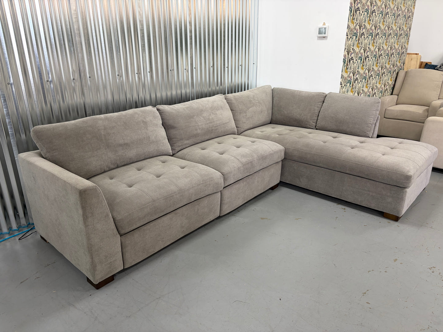 Power Footrest Sectional
