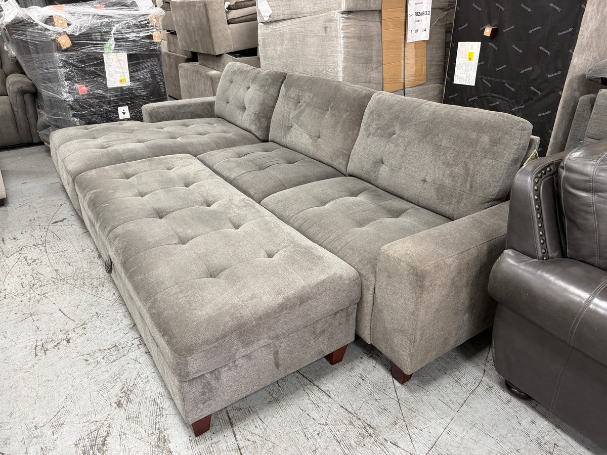 Sectional w/ Storage Ottoman
