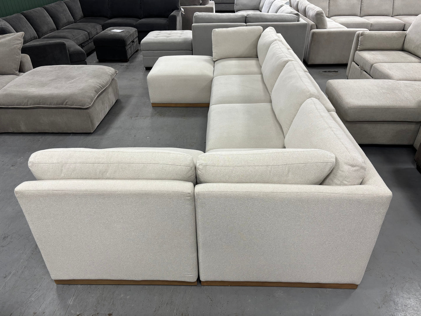 White Modular Sectional