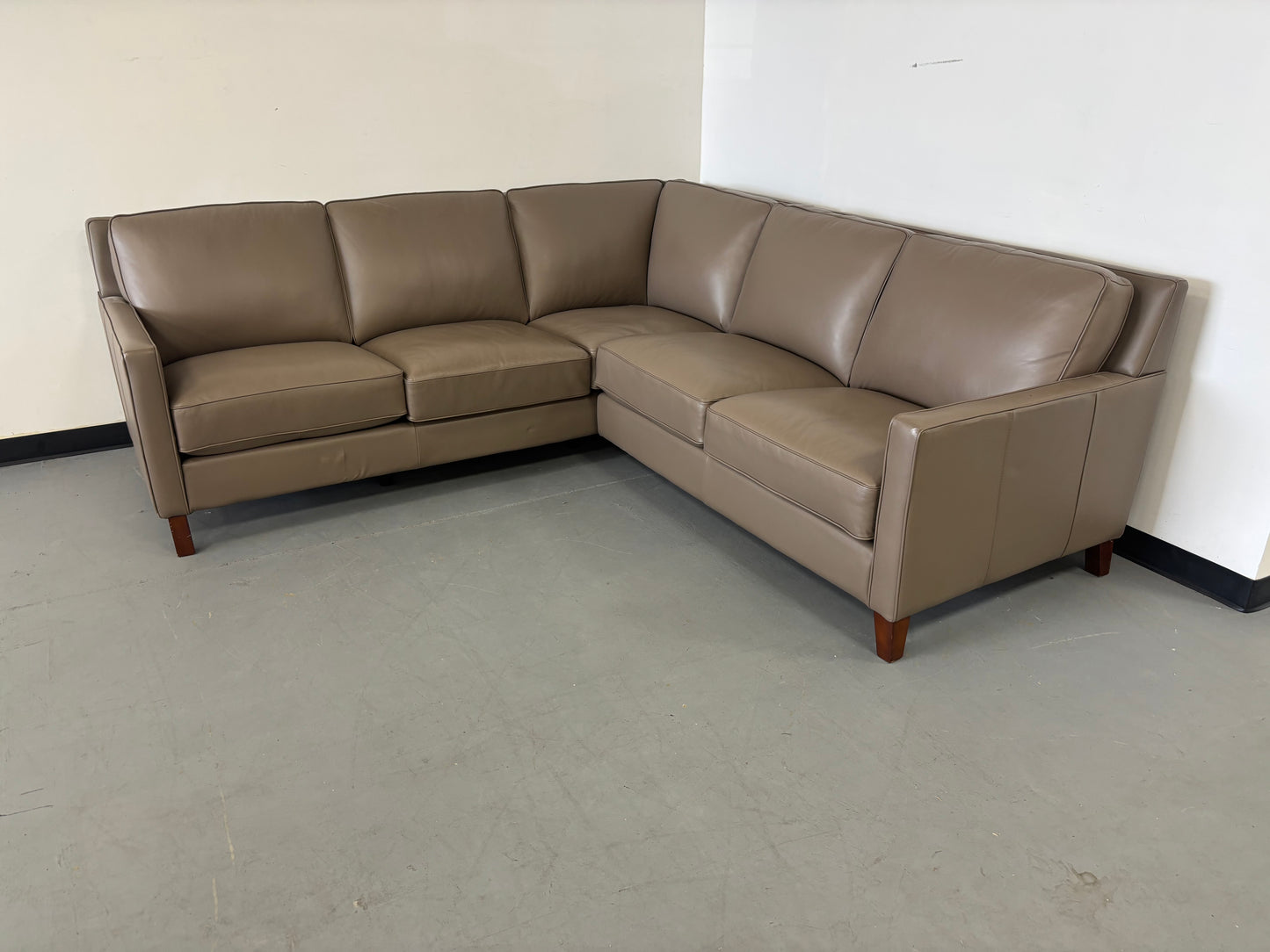 Leather Sectional