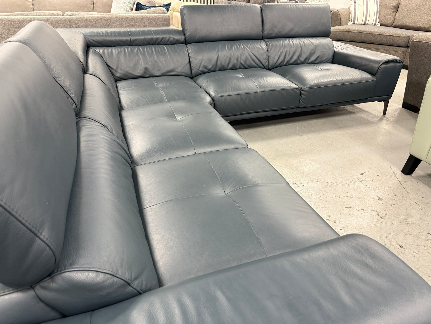 Leather Sectional