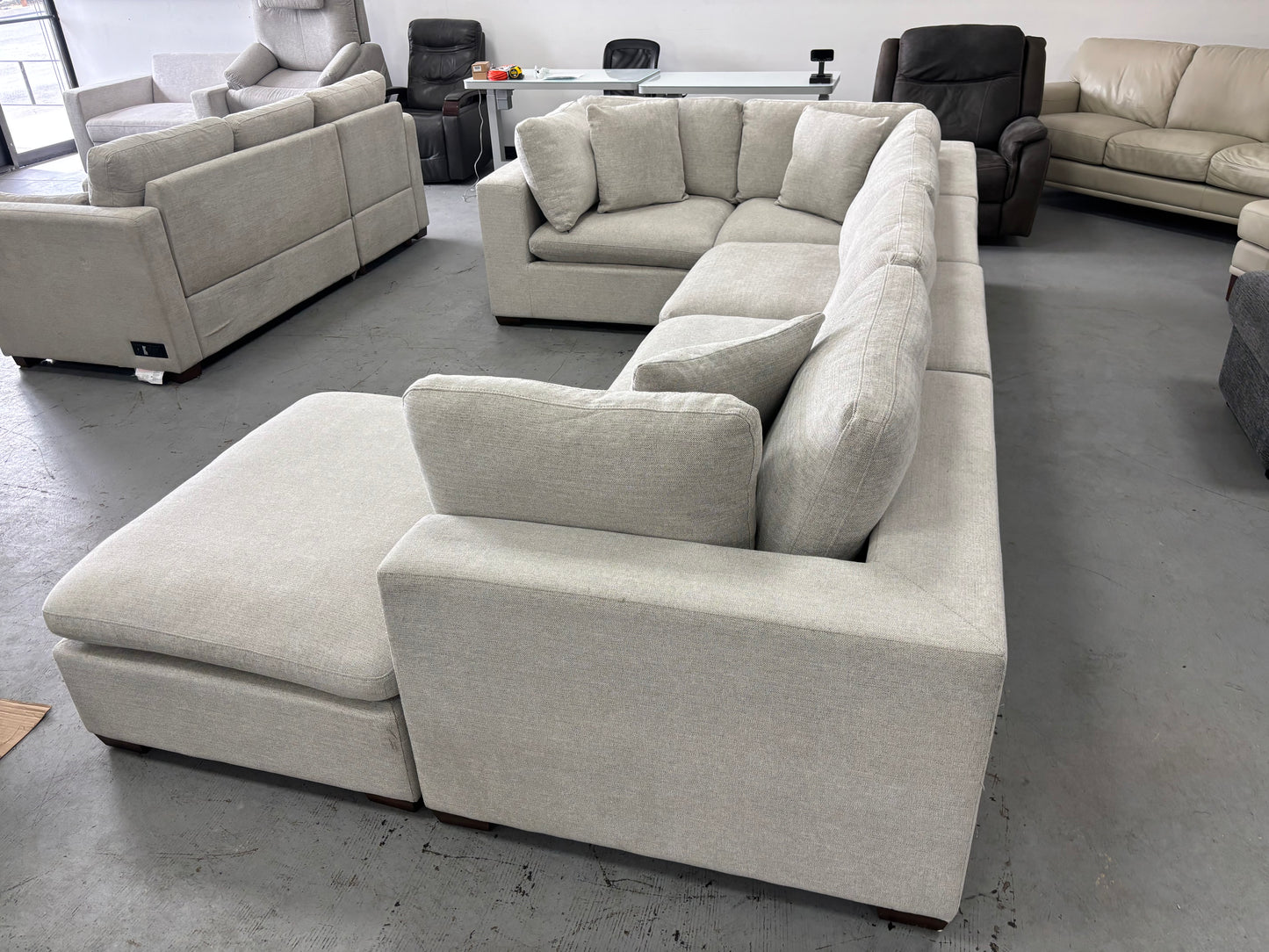 Gray Modular Sectional