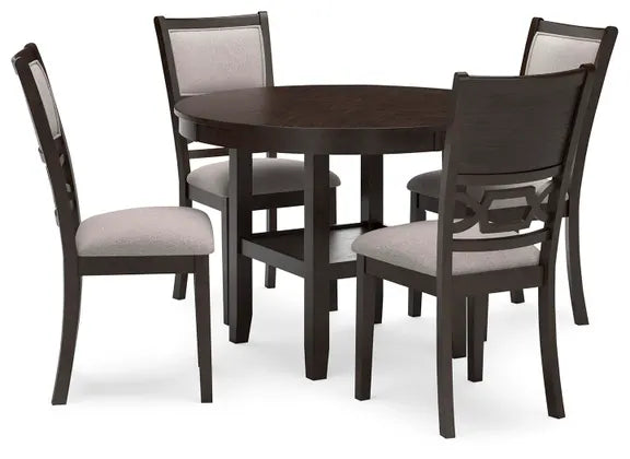 Langwest Dining Room Table Set of 5