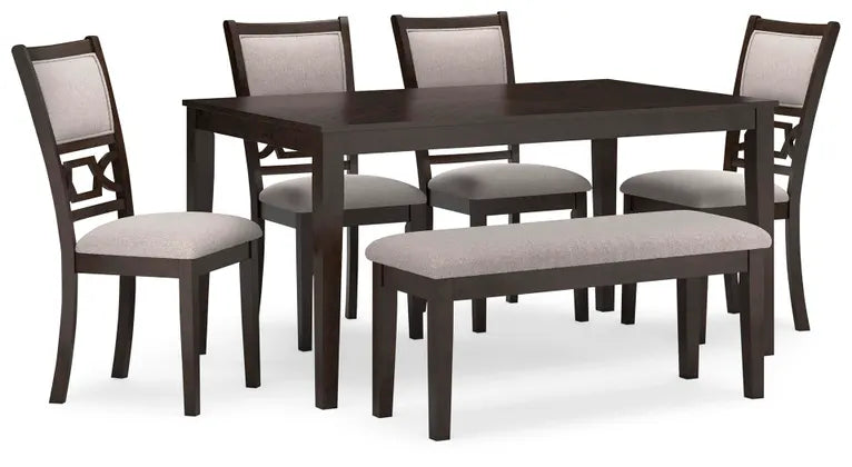 Langwest Dining Room Table Set of 6